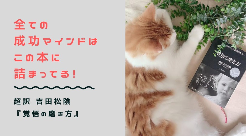 全ての成功マインドはこの本に詰まってる 超訳 吉田松陰 覚悟の磨き方 の感想レビュー Create My Life