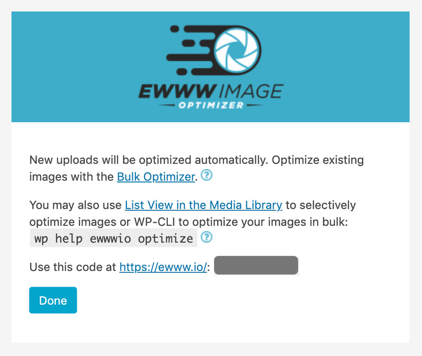 EWWW Image Optimizer